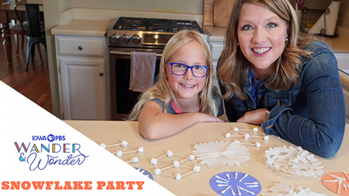 Wander and Wonder Snowflake Party