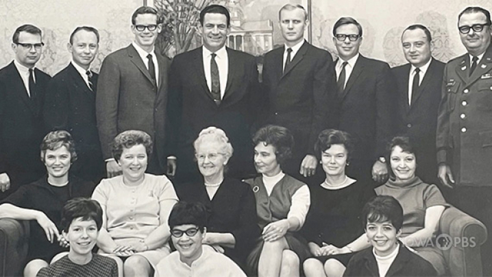 Harold Hughes and his staff.