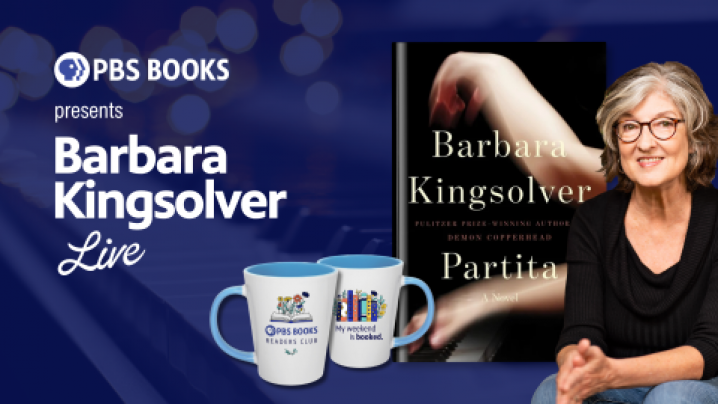 Barbara Kingsolver book event banner