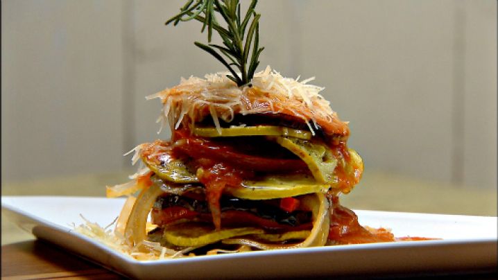 Eggplant Napoleon