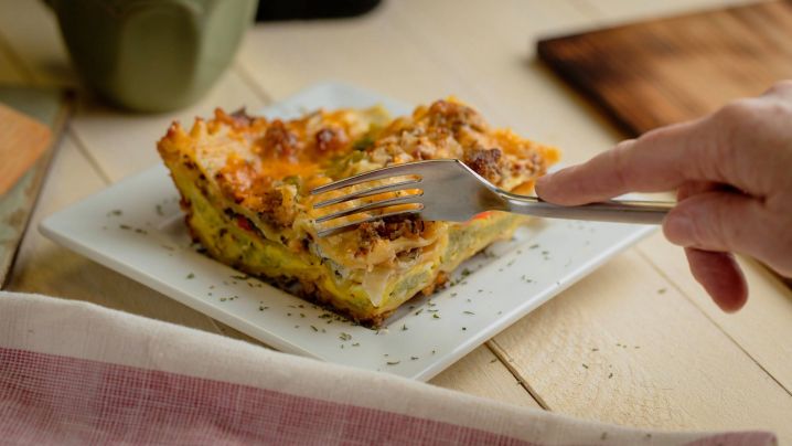 Holiday Breakfast Lasagna