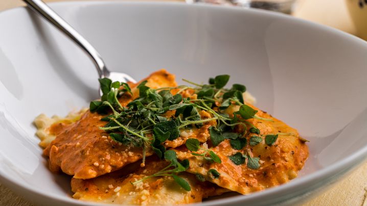 Homemade Butternut Squash Ravioli