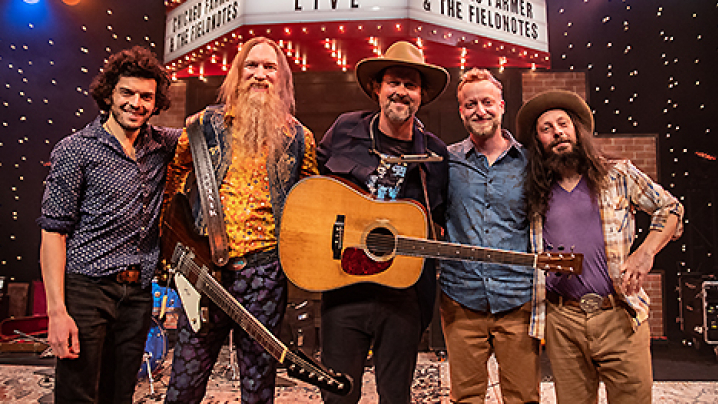 Members of Chicago Farmer on the set of Studio 3 LIVE.