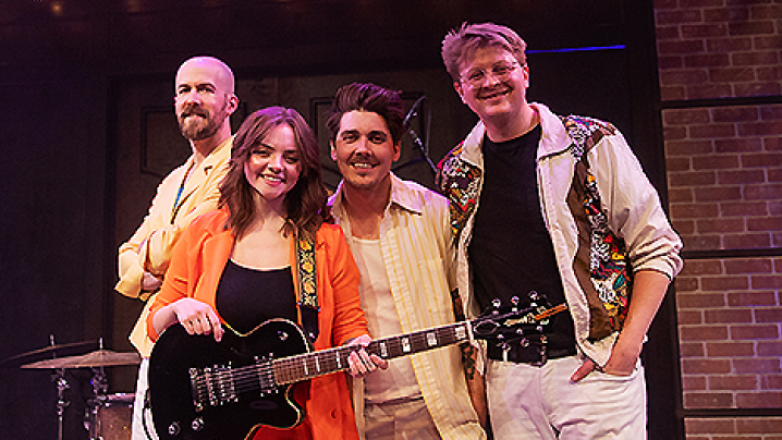 TAE & The Neighborly on the Studio 3 LIVE set.