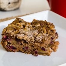 Apple Cranberry Cake