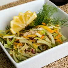 hazelnut slaw