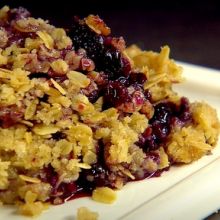 Recipe: Blueberry Crisp