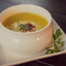 Recipe: Pumpkin Soup Infused with Coconut & Cilantro
