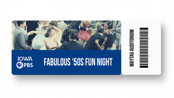 50s fun night 1 ticket