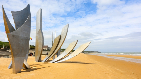 Omaha Beach Normandy France