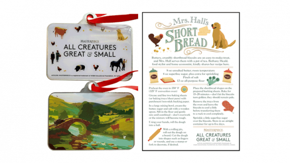 All Creatures Great and Small Ornament and Tea Towel 