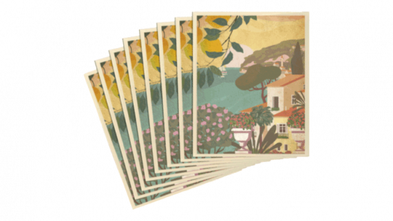 Hotel Portofino Notecards