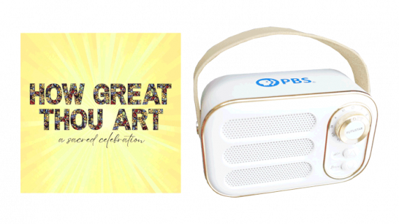 How Great Thou Art CD and Speaker