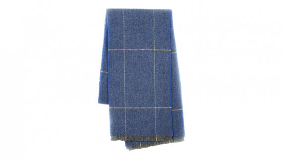 Cushendale Blue "Turra" Scarf