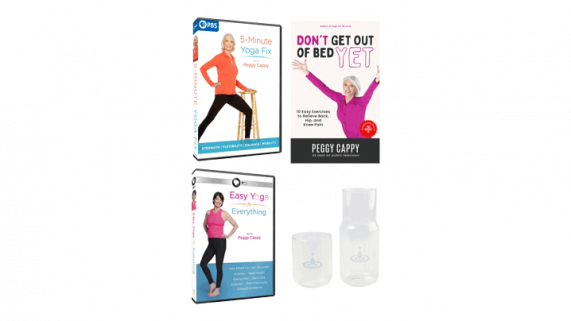 Peggy Cappy 5-Minute Yoga Fix Combo