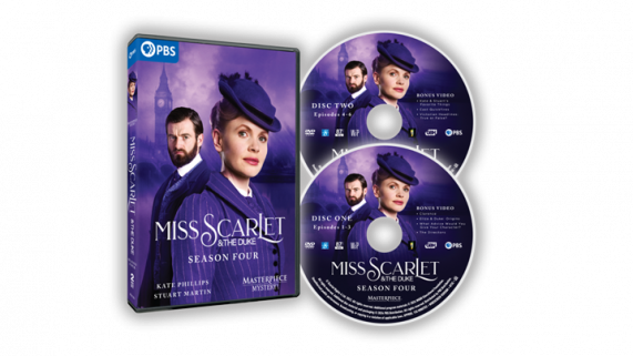 Miss Scarlet & The Duke Season Four 2-DVD Set