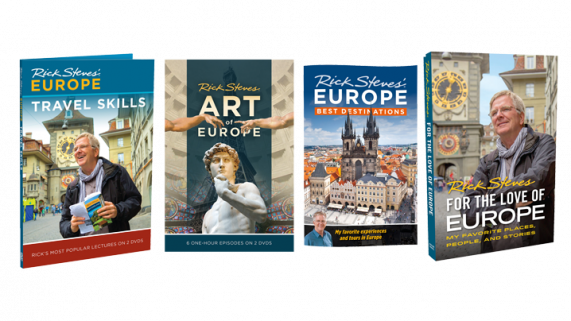 Rick Steves Mighty Alps Book and 2-DVD Set