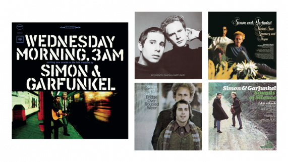 Simon and Garfunkel 5 Classic CDs