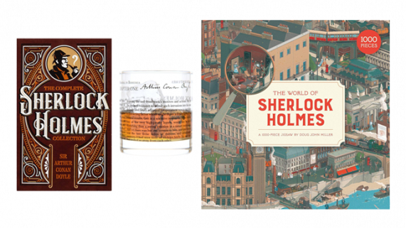 Lucy Worsley Sherlock Holmes Combo