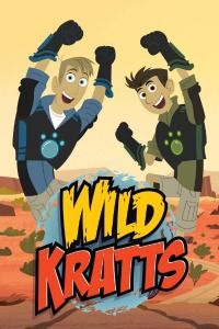 Chris and Martin Kratt and Wild Kratts show logo