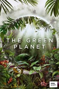 The Green Planet poster art featuring plants.