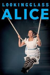 Lookingglass Alice - Alice swings on a swing.