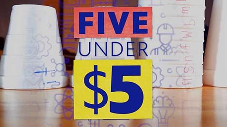 five things to do under five dollars
