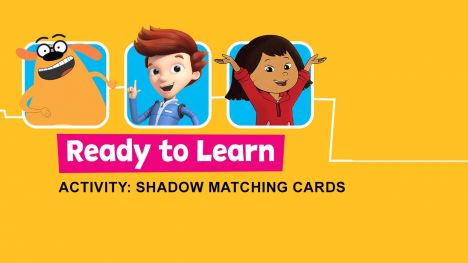 Ready to Learn Activity: Shadow Matching Cards