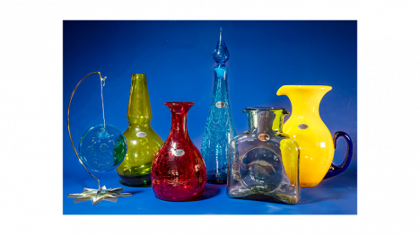 Complete collection of Blenko glass for 2022