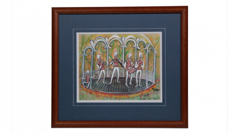 P. Buckley Moss Framed Print