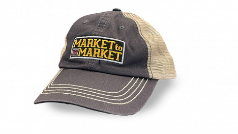Market to Market Navy Cap