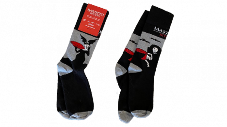 Very Gorey Masterpiece Mystery Socks