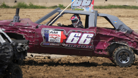 car in demolition derby