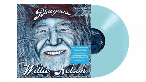 Willie Nelson Bluegrass Blue Vinyl