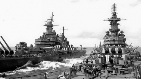Two warships featured in USS Iowa