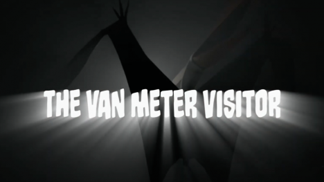 The Van Meter Visitor, a dinosaur looking flying alien.
