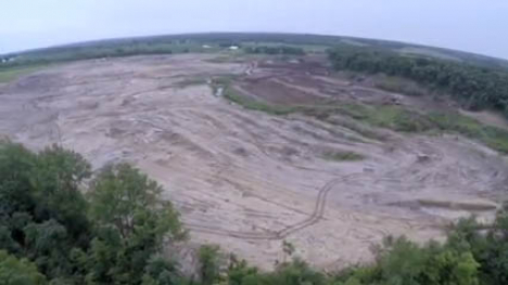 image of a coal mining operation in Iowa
