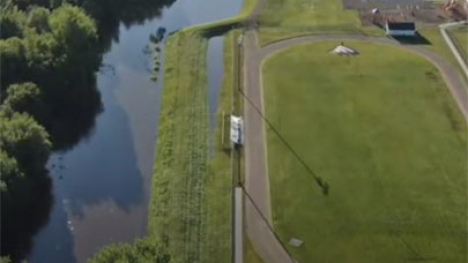 Flooding in New Hartford, Iowa