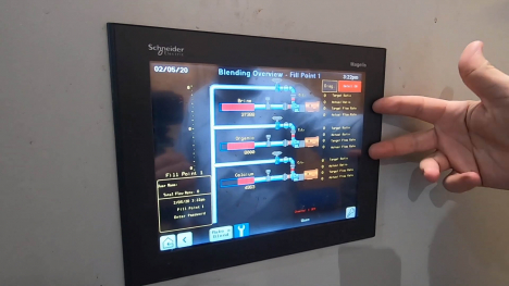 Image of control panel.