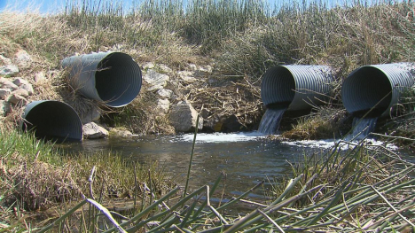 Image of drainage pipes.