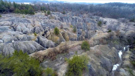 Image of an old mining area.