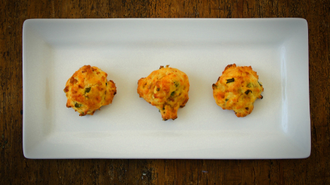Gougeres with Bacon