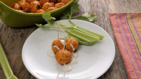 Buffalo Chicken Meatballs