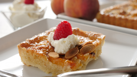 peach tart
