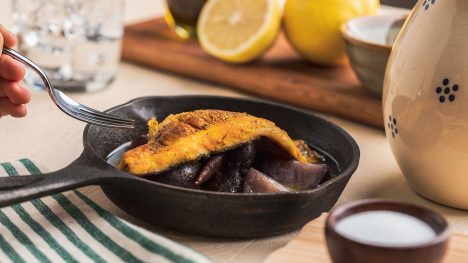 Trout with Potatoes