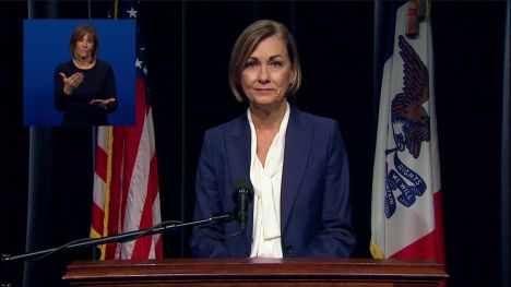 Iowa Gov. Kim Reynolds Address | November 16, 2020, 6 p.m.