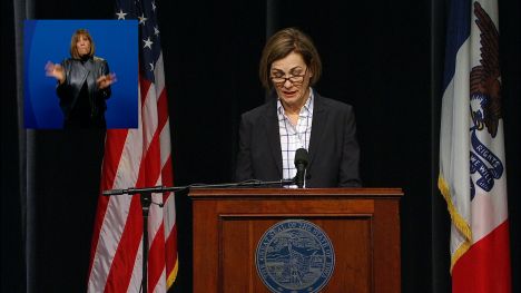 Iowa Gov. Kim Reynolds Press Conference | March 24, 2021