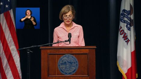 Iowa Gov. Kim Reynolds Press Conference