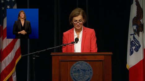 Iowa Gov. Kim Reynolds Press Conference | October 7, 2020