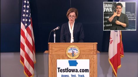 Iowa Gov. Kim Reynolds Press Conference | May 11, 2020, 11 a.m.